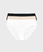 Majtki damskie - Diana/F figi bawełniane trójpak mix (kolor jak na zdjęciu, rozmiar 44) - miniaturka - grafika 1