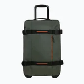 Walizki - Walizka podróżna American Tourister Urban Track 55 l dark khaki - miniaturka - grafika 1
