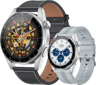 Rubicon RNCE78 Czarno-brązowy (RNCE78) - Smartwatch - miniaturka - grafika 1