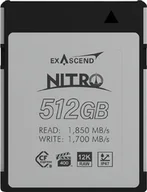 Karty pamięci - Karta ExAscend Karta pamięci ExAscend Nitro CFexpress B 512GB - miniaturka - grafika 1