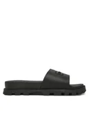 Klapki i japonki damskie - Hunter Klapki HFRU0005251 Czarny - miniaturka - grafika 1