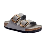 Klapki i japonki damskie - Birkenstock Skórzane klapki Arizona - miniaturka - grafika 1