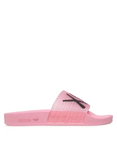 adidas Klapki Adilette x André Saraiva Slides HQ6856 Różowy - Klapki i japonki męskie - miniaturka - grafika 1
