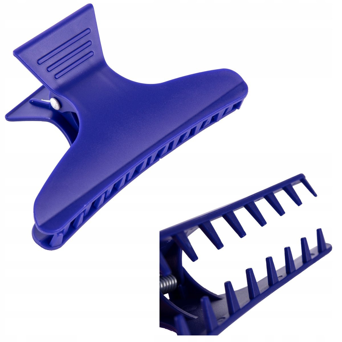 Klamry Fryzjerskie Do Włosów ŻABKI KLIPSY SPINKI SHARKI 12 Sztuk Poniks