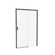 Ścianki i drzwi prysznicowe - Drzwi przesuwne Kabri Avance Black prawe 140x195 cm - miniaturka - grafika 1