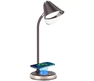 Immax 08971L - LED Lampa stołowa ściemnialna FINCH LED/9W/12/230V antracytowa/złota - Lampy stojące - miniaturka - grafika 1