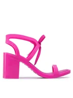 Sandały damskie - Melissa Sandały Ophelia + Jason Wu Ad 32962 Różowy - miniaturka - grafika 1