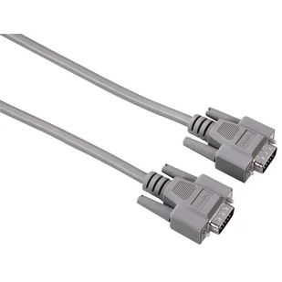 Kabel VGA HAMA, 5 m - Kable komputerowe i do monitorów - miniaturka - grafika 1