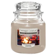 Świece - Yankee Candle Świeca Home Inspiration Campfire Stories, 340 g - miniaturka - grafika 1