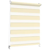 Rolety - Roleta dzień noc Classic Click 73.5 x 140 cm wanilia - miniaturka - grafika 1