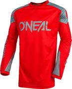 Pozostała odzież dla rowerzystów - O''neal O''Neal Matrix Jersey Men, ridewear-red/gray L 2021 Koszulki MTB i Downhill R001-304 - miniaturka - grafika 1