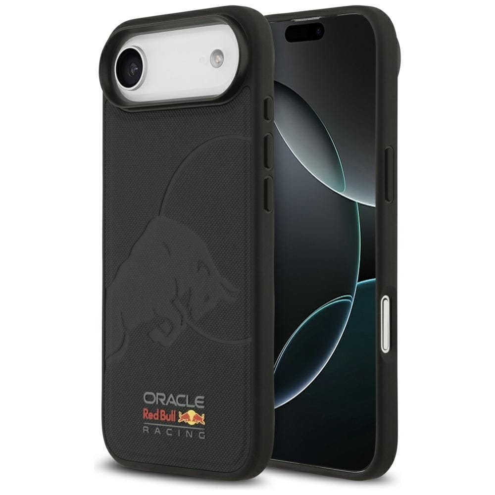 Etui Red Bull Meshed Debossed Bull MagSafe do iPhone Air granatowy