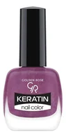 Lakiery do paznokci - Golden Rose lakier do paznokci Z Keratyną Keratin Nail Color - 62 - miniaturka - grafika 1