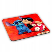 Podkładki pod mysz - PODKŁADKA POD MYSZ Myszkę Komputer Stich Stitch Lilo + imię w prezencie - miniaturka - grafika 1