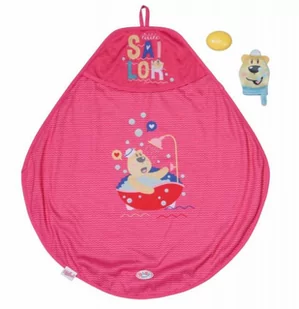 Zapf Creation Bath Hooded Towel Set, Doll accessories - Akcesoria dla lalek - miniaturka - grafika 2