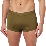 Spodenki męskie - Calvin Klein Spodenki męskie, Brązowa oliwka, M - miniaturka - grafika 1