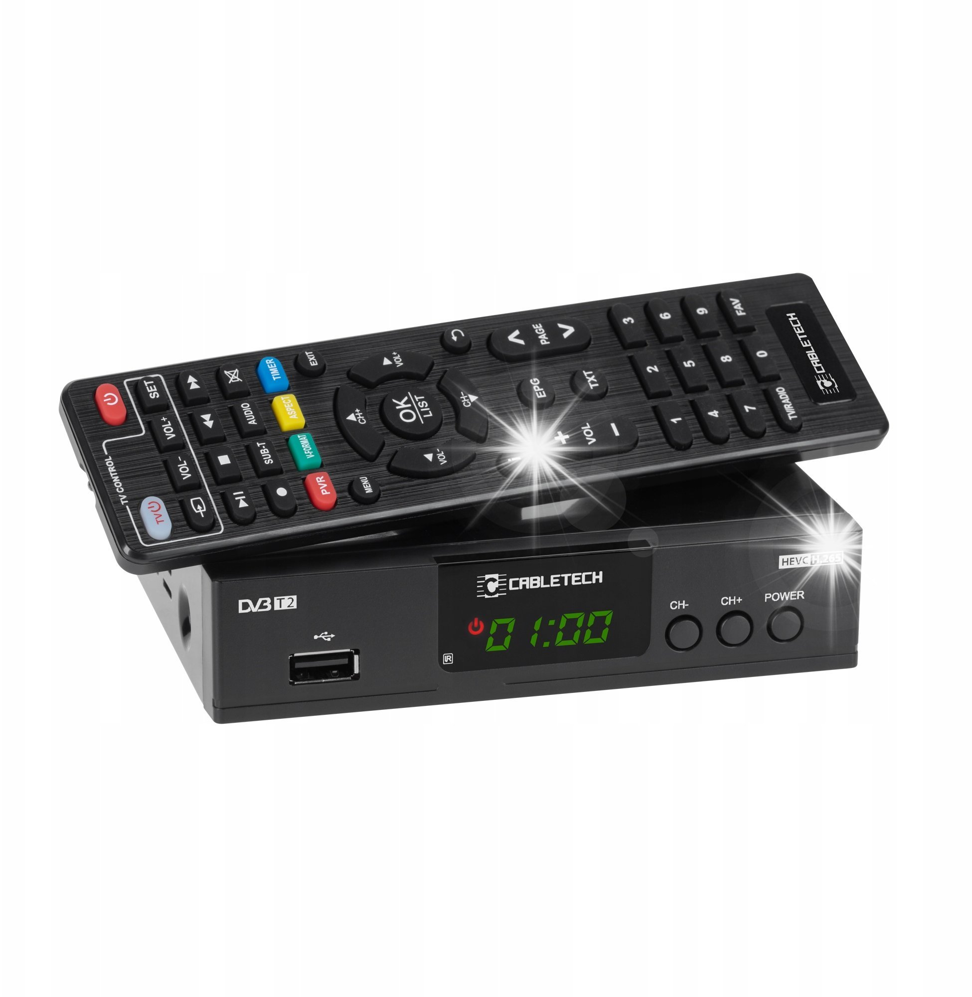 Cabletech Tuner DVB-T2 H.265 HEVC