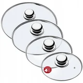 Pokrywki - Zestaw pokryw żaroodpornych Vicenza 20,24,26,28 cm - miniaturka - grafika 1