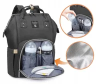 Torebki damskie - Pomelo Stylowa Torba Plecak Do Wózka 40x25 dla niemowląt - miniaturka - grafika 1