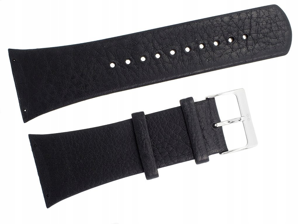 Pasek do zegarka Skagen SKW6070 czarny skórzany