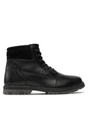 Botki męskie - Bugatti Trapery 321AH252 Czarny - miniaturka - grafika 1