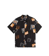 Koszule męskie - Vans Koszula Męska Dillon SS Woven Black VN000P88BLK1 L - miniaturka - grafika 1