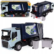 Samochody i pojazdy dla dzieci - Lena Śmieciarka Worxx Volvo Fmx Opuszczane Kosze, Ruchome Elementy - miniaturka - grafika 1