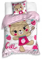 Pościel dla dzieci - Pościel Dziecięca 160X200 Misio Lizak Girl 100% Bawełna - miniaturka - grafika 1