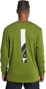 t-shirt męski BURTON FORAGER LS TEE Calla Green - Koszulki męskie - miniaturka - grafika 1