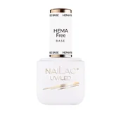 Lakiery hybrydowe - Nailac NAILAC Baza hybrydowa HEMA Free 7ml NAI000480 - miniaturka - grafika 1