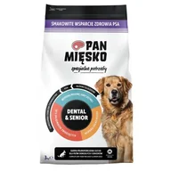 Sucha karma dla psów - Pan Mięsko Dental & Senior M 3 kg Sucha Karma dla Psa - miniaturka - grafika 1