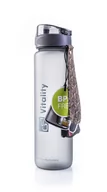 Butelki termiczne - G21 butelka na napój 1000 ml szara matowa - miniaturka - grafika 1