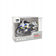 Zabawki zdalnie sterowane - ND17_ZB-176378 Motocykl policyjny (swiatlo + dzwi - miniaturka - grafika 1
