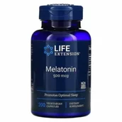 Suplementy naturalne - Melatonina 500 mcg 200 vcaps (Life Extension) - miniaturka - grafika 1