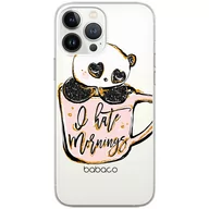 Etui i futerały do telefonów - Etui Babaco dedykowane do Iphone 11 PRO, wzór: Panda 005 Etui częściowo przeźroczyste, oryginalne i oficjalnie licencjonowane - miniaturka - grafika 1