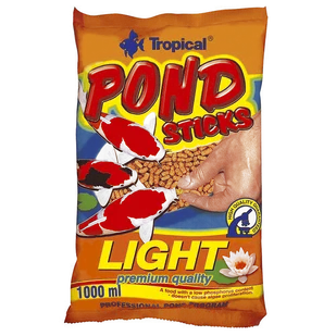 Tropical Pond Sticks Light pokarm w pałeczkach dla ryb stawowych 1l/90g - Pokarm dla ryb - miniaturka - grafika 1