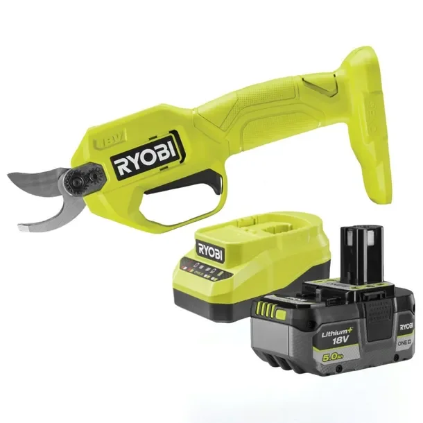Sekator Akumulatorowy Do Gałęzi Ryobi Ry18sca-0 + Ład + Akumulator 5ah