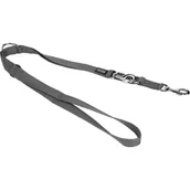Smycze dla psów - AniOne Odblaskowa smycz Comfort szary S-M, 3 m - miniaturka - grafika 1
