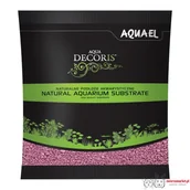 Podłoże do akwarium - Aquael Żwirek Aqua Decoris Różowy 1 KG - miniaturka - grafika 1