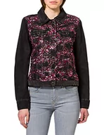 Kurtki damskie - Desigual Damska kurtka dżinsowa Chaq_alba, NIEBIESKI, 40 PL - miniaturka - grafika 1