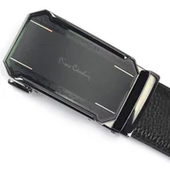 Paski - Pasek skórzany męski Pierre Cardin 546 HY08 130 Czarny - miniaturka - grafika 1