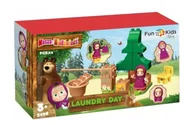 Klocki - KLOCKI KONSTRUKCYJNE MASZA I NIEDŹWIEDŹ DZIEŃ PRANIA 22 ELEMENTY FUN4KIDSKLOCKI KONSTRUKCYJNE MASZA I NIEDŹWIEDŹ DZIEŃ PRANIA 22 ELEMENTY FUN4KIDS - miniaturka - grafika 1