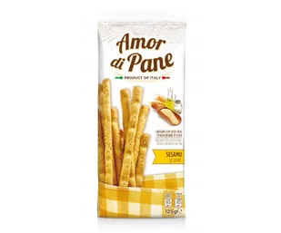 Grissini z sezamem 125 g 1 szt. - Inne przekąski suche - miniaturka - grafika 1