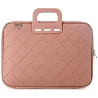 Torby na laptopy - Torba na laptopa BOMBATA Intrecciato 15-16 cali Rożowy E00874 8 - miniaturka - grafika 1