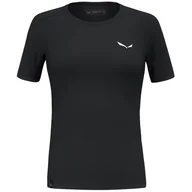 Koszulki sportowe damskie - Koszulka damska Salewa Puez Sporty Dry W T-Shirt Rozmiar: L / Kolor: czarny - miniaturka - grafika 1