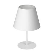 Lampy stojące - Luminex Arden 3438 Lampa stołowa lampka 1x60W E27 biały - miniaturka - grafika 1
