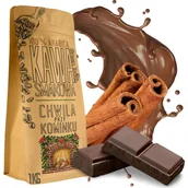 Cappuccino i kawy smakowe - Kawa Ziarnista Smakowa Świąteczna Chwila Przy Kominku 1 Kg Green Touch - miniaturka - grafika 1