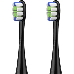 Oclean Professional Clean Black Firm Końcówki do szczoteczki sonicznej czarne 2 sztuki - Końcówki do szczoteczek elektrycznych - miniaturka - grafika 1
