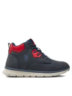 Buty dla chłopców - U.S. Polo Assn. Sneakersy KREED001 S Niebieski - miniaturka - grafika 1