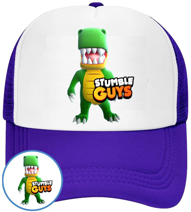 CZAPKA Z DASZKIEM STUMBLE GUYS DLA DZIECI SIATKA